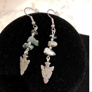 Tree Agate Earrings